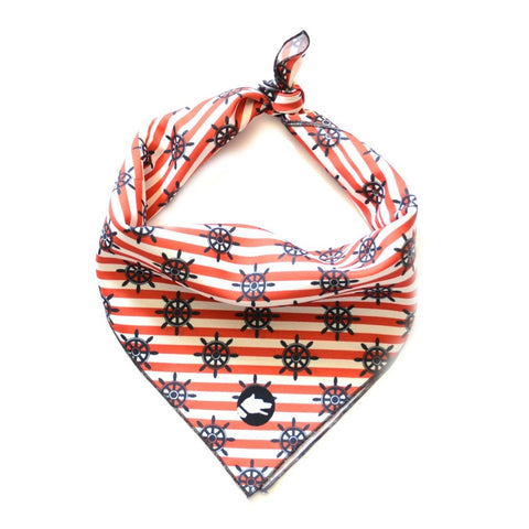 The "Nautical" Dog Bandana - ArgusCollar